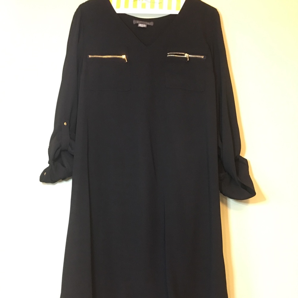 Black t-shirt dress